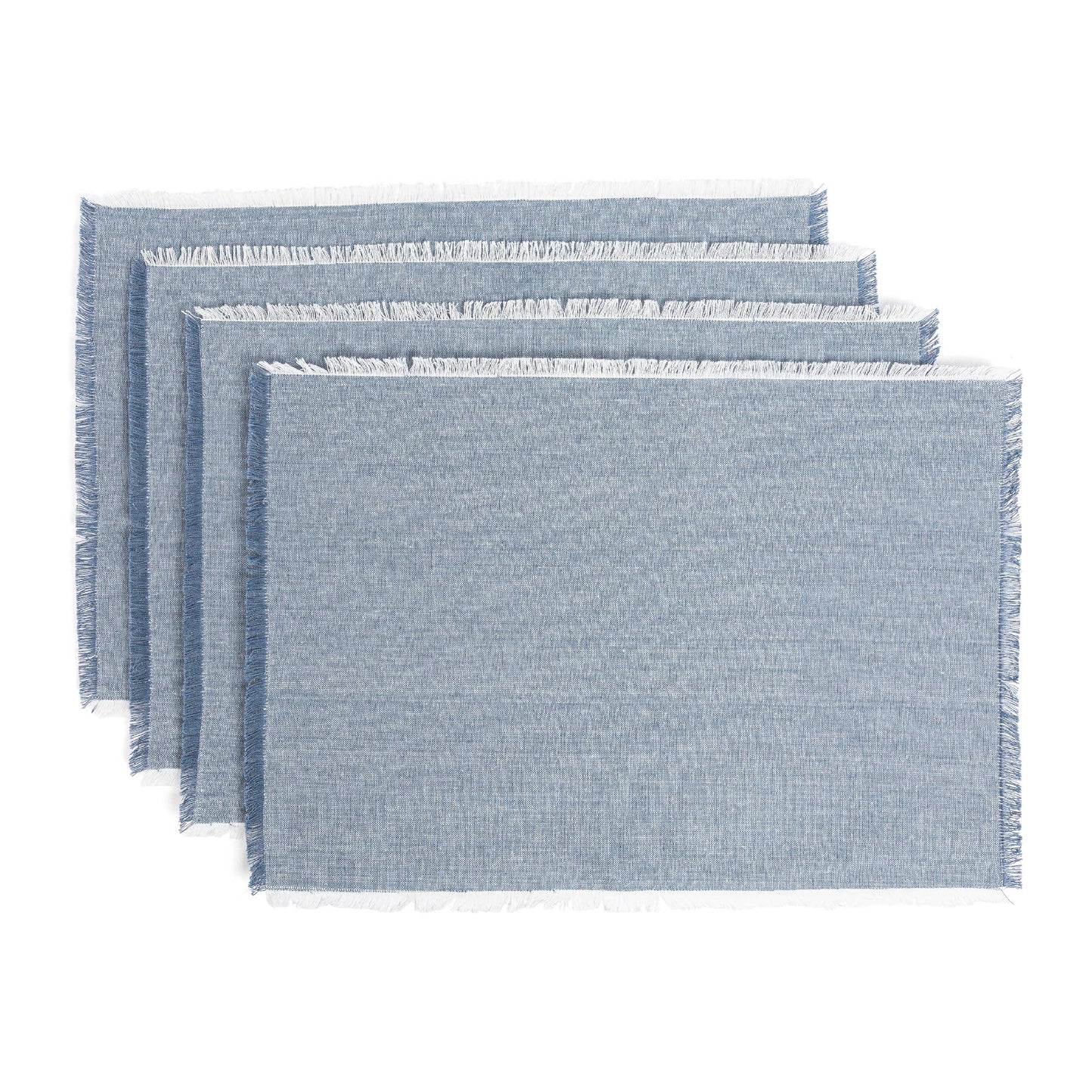 Frayed Chambray Placemats