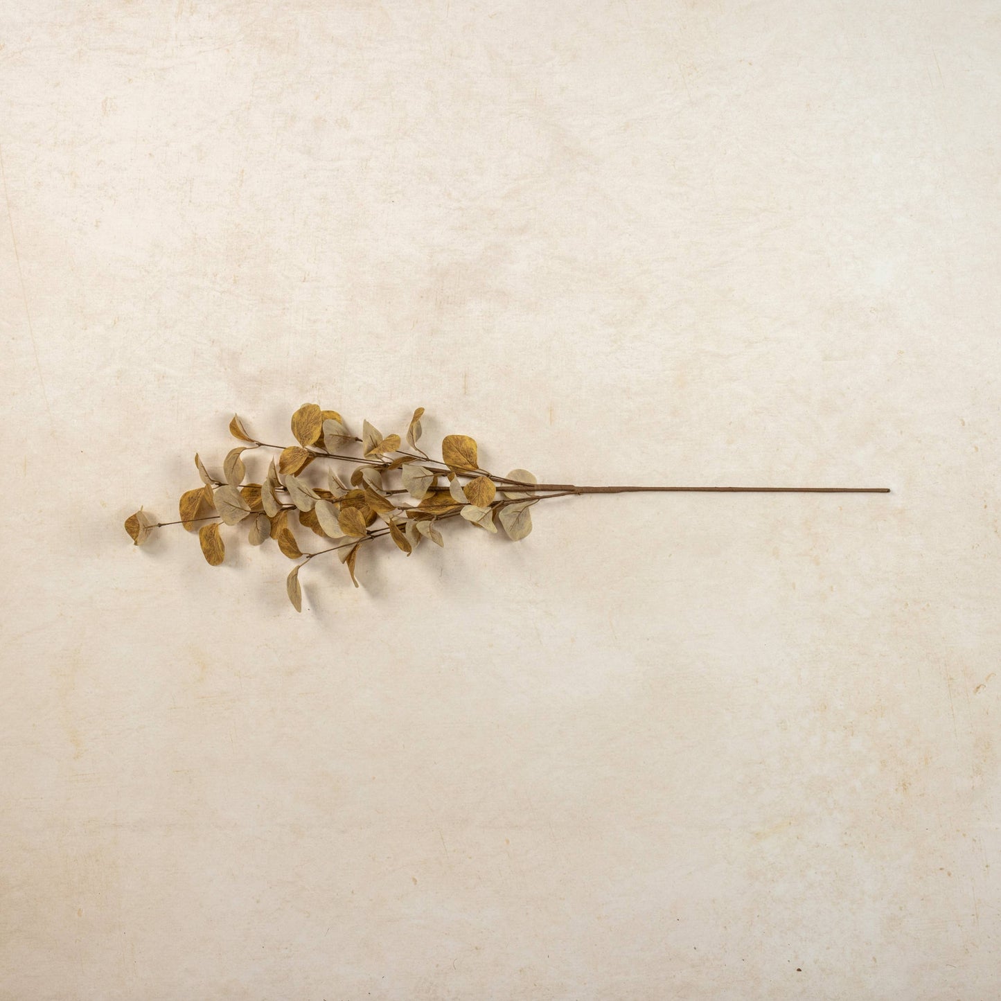 34.5" YELLOW EUCALYPTUS LEAF SPRAY