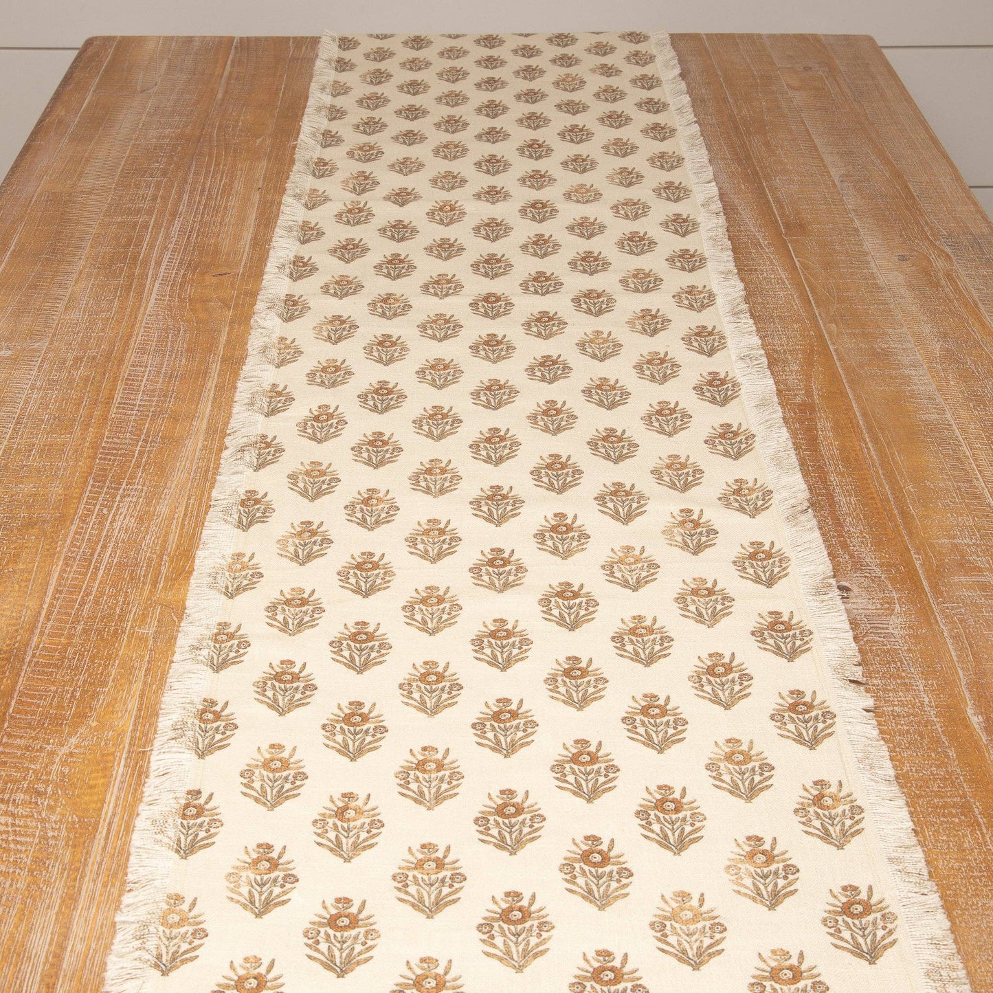 Table Runner - Block Print Silhouette