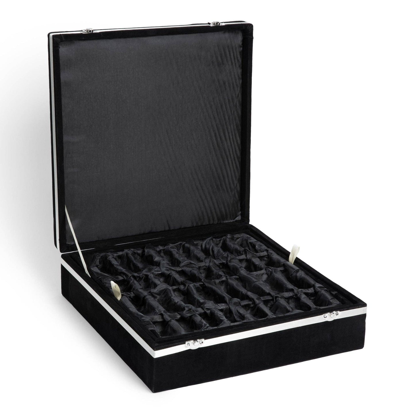 Marble Chess Set with Storage Case - Coffee and Brown