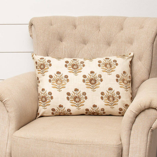 Pillow - Block Print Silhouette