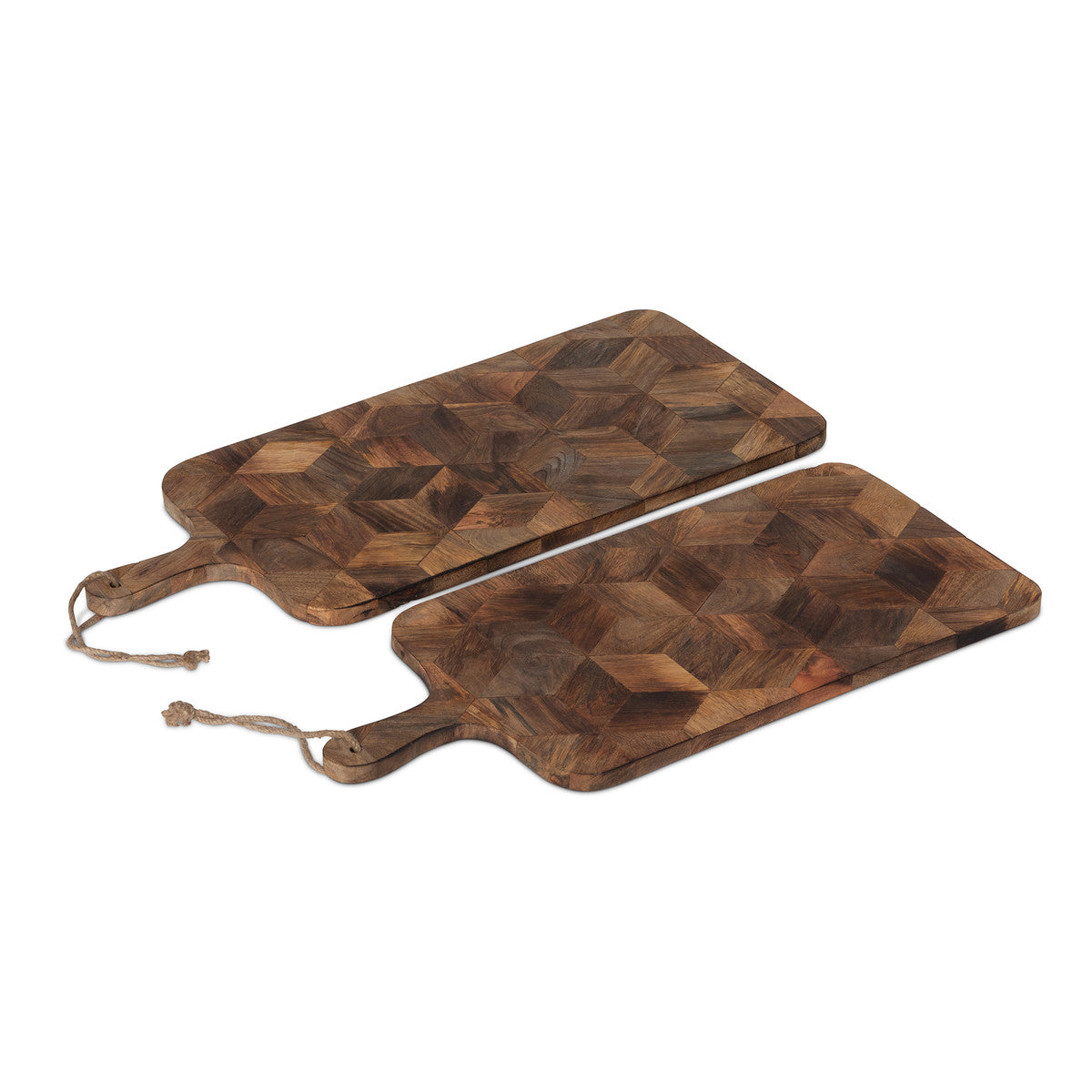 Patterned Wood Chopping Board