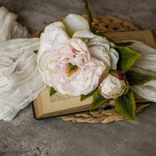 SOFT PINK PEONY SPRAY