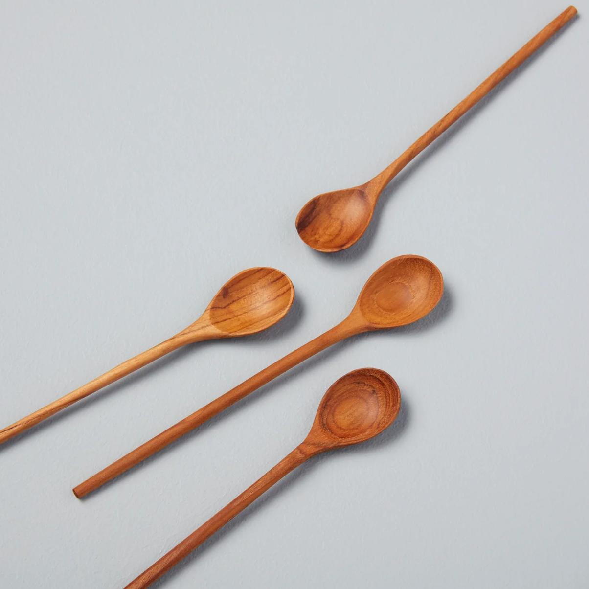 Long Wood Tasting Spoon
