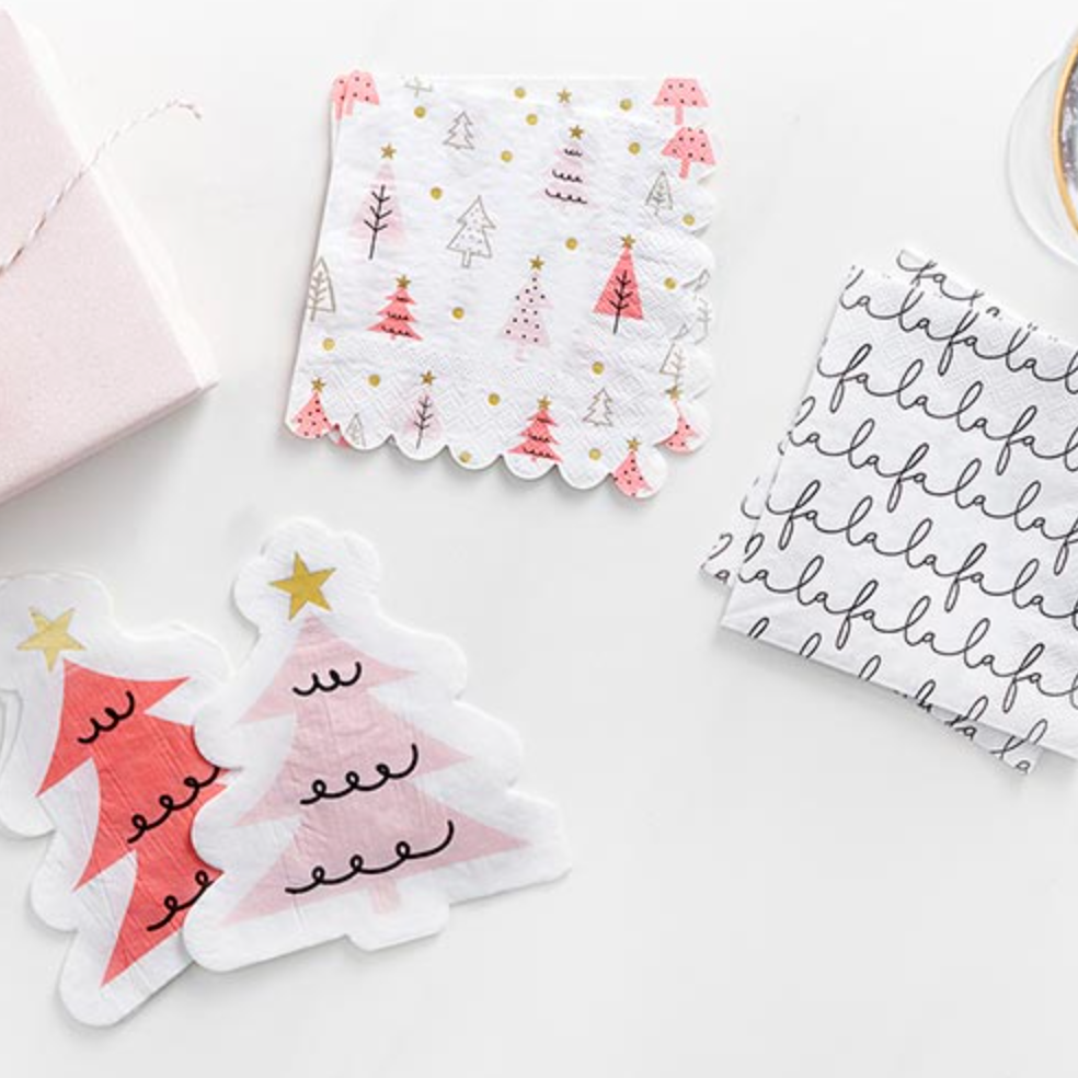 Cocktail Napkin | Trees