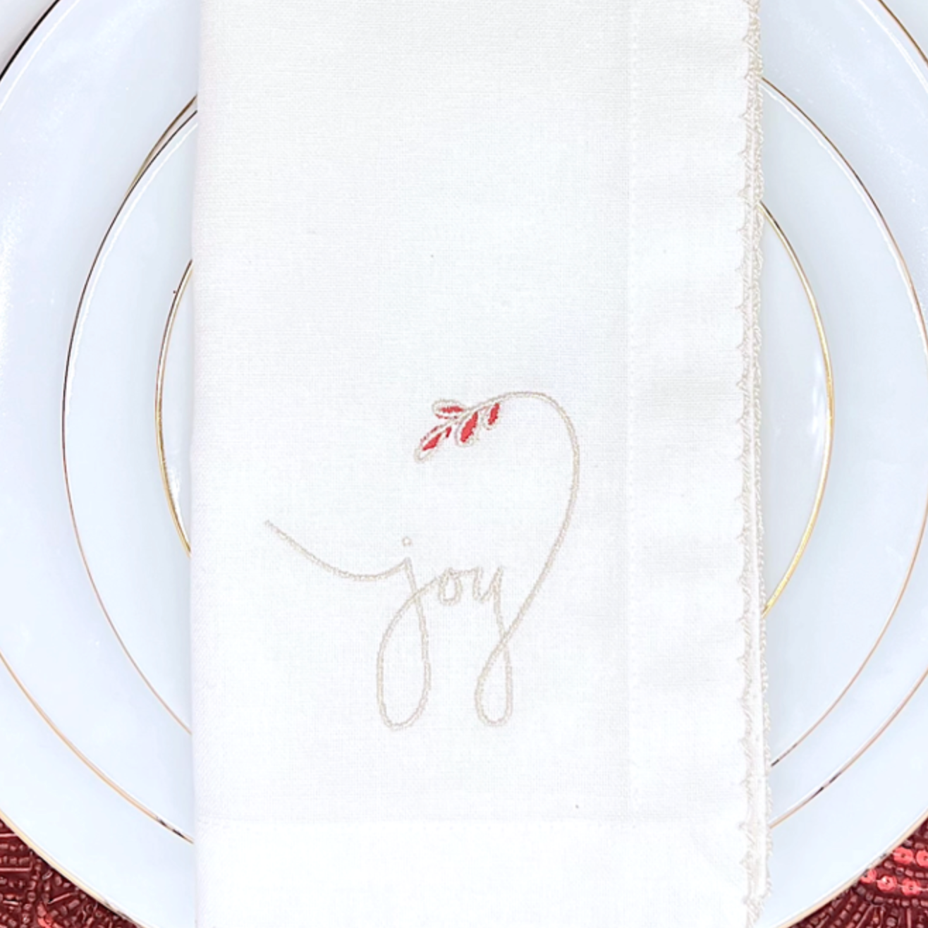 Holiday Sentiment Napkin