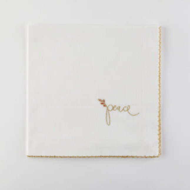 Holiday Sentiment Napkin