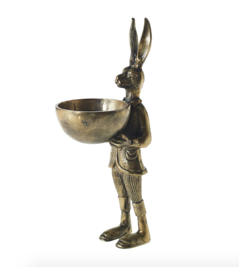 Curios Gold Dish Stand