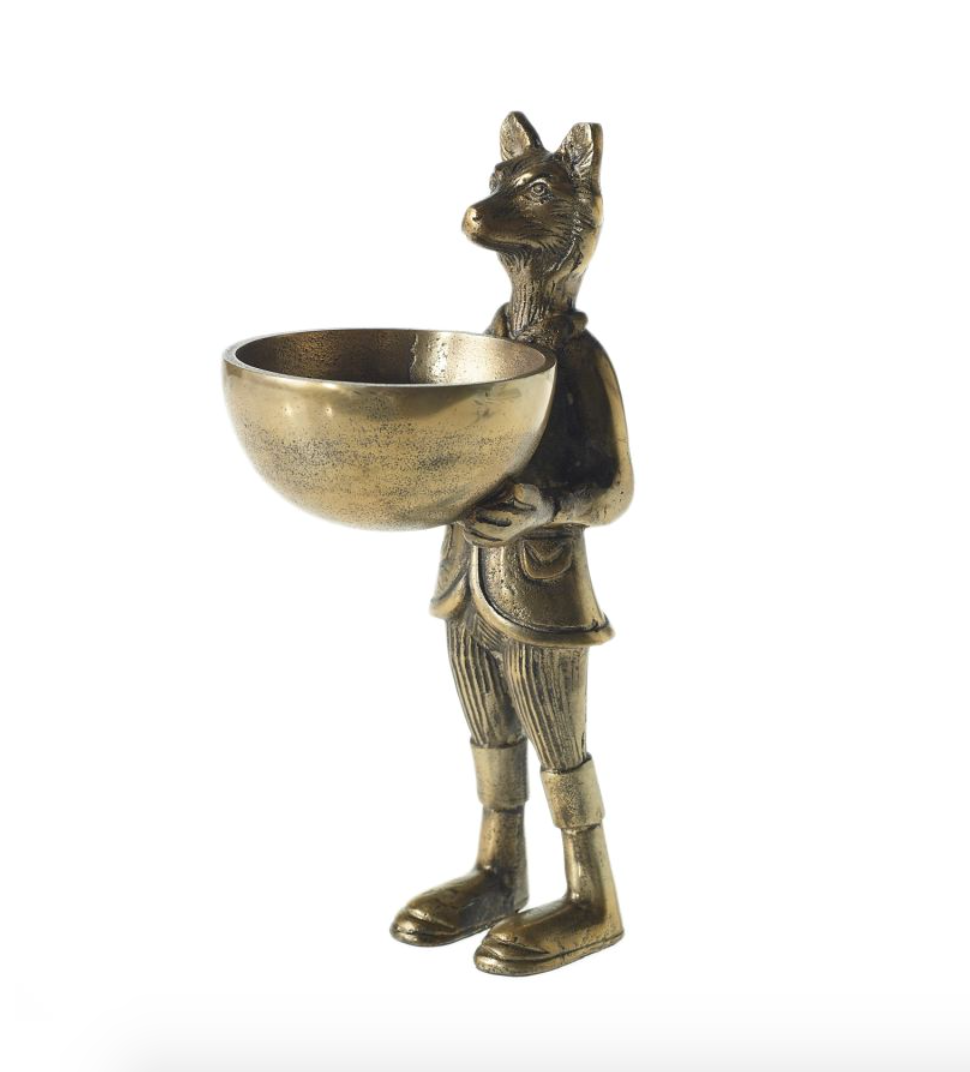 Curios Gold Dish Stand