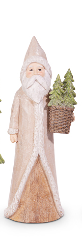 Natural Santa with Tree