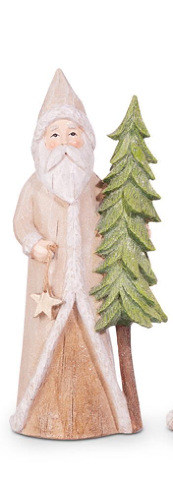 Natural Santa with Tree