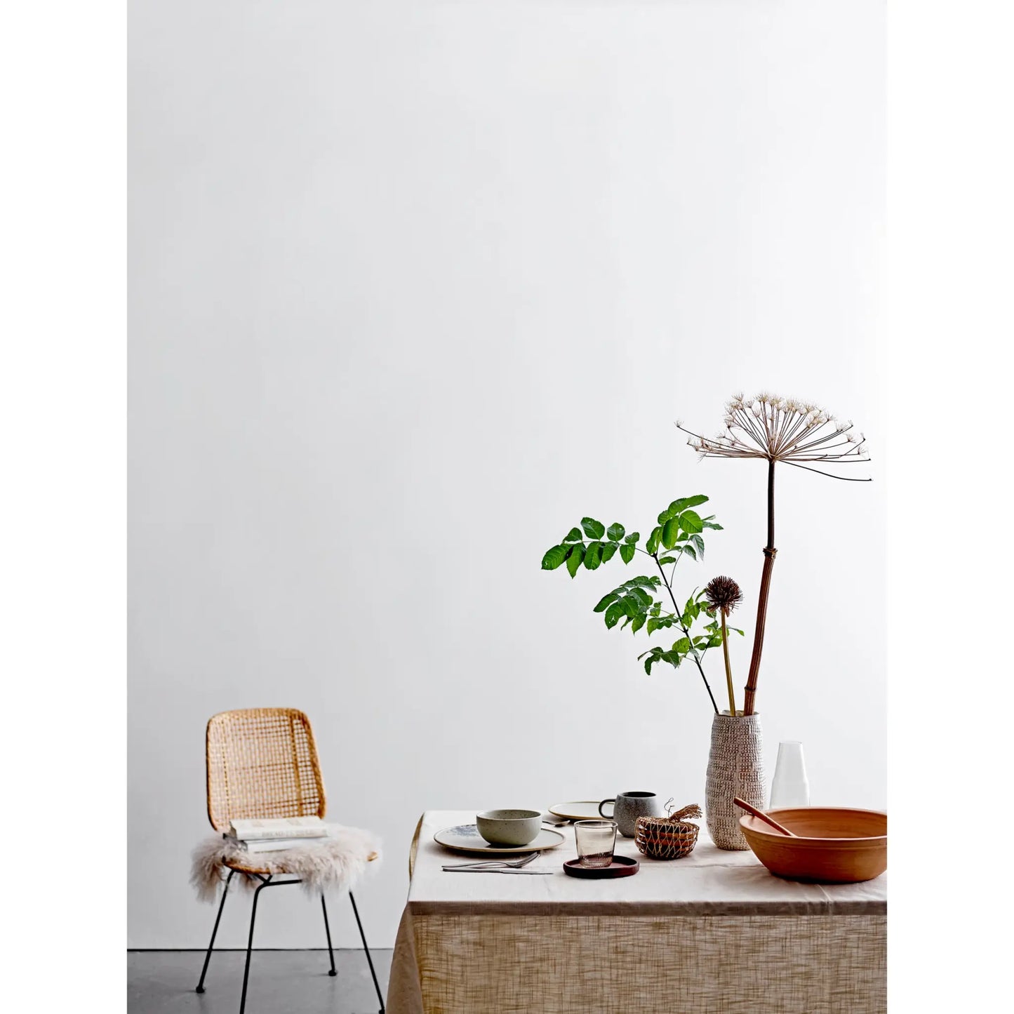 Embossed Stoneware Vase | Containers | Sunday Night Dinner | |