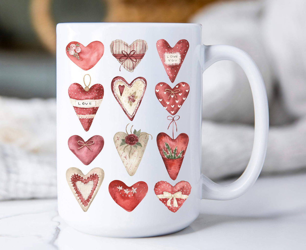 Heart Coffee Mugs