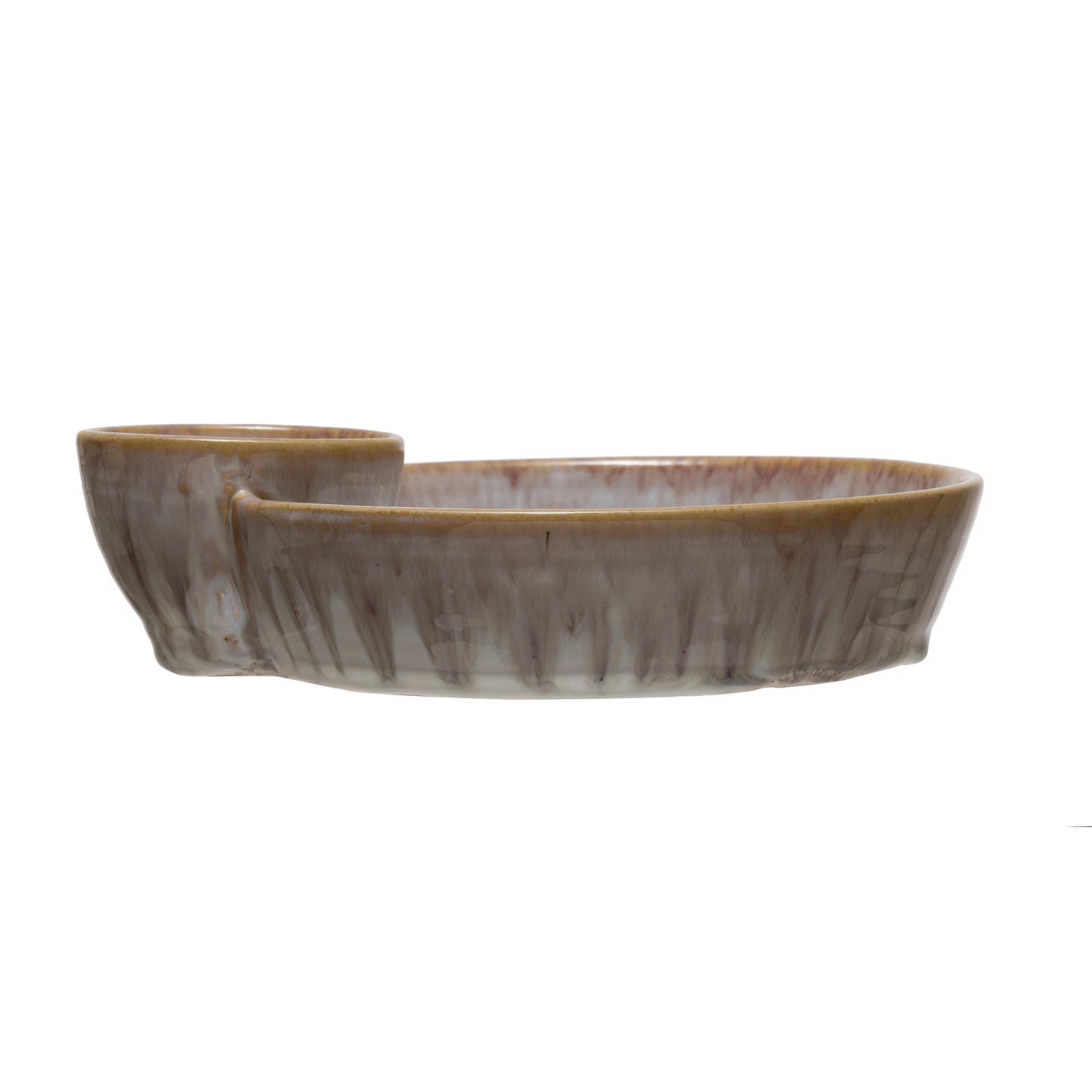 Round Double Dish | Stoneware