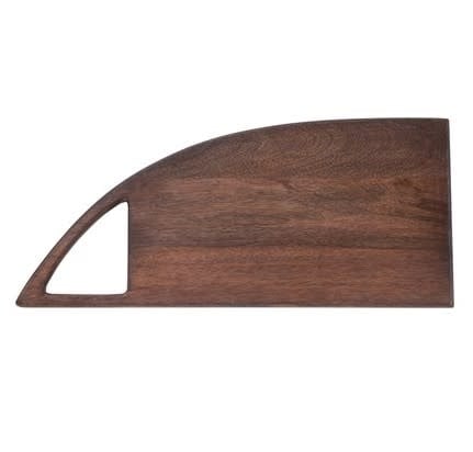 Mango Wood Cheese/Cutting Board with Handle, Walnut | Kitchen | Sunday Night Dinner | |
