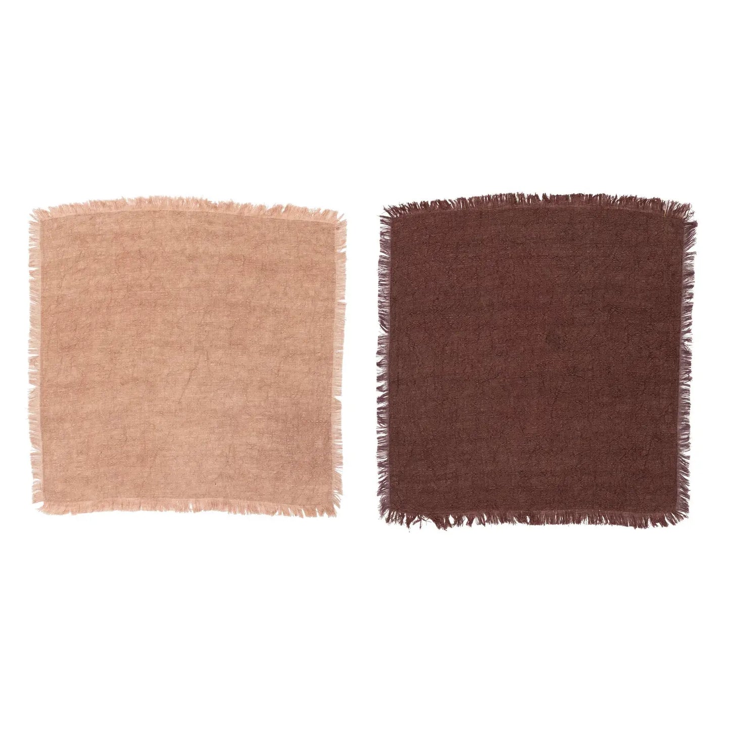Stonewashed Linen Napkins w/ Fringe | Textiles | Sunday Night Dinner | |