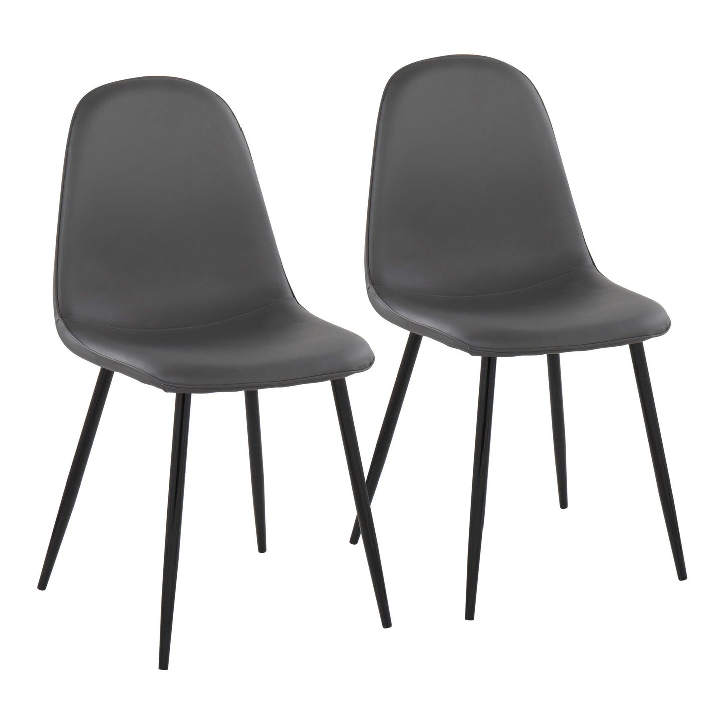 BamBam Faux Leather Dining Chair - Grey | Dining | Sunday Night Dinner | |