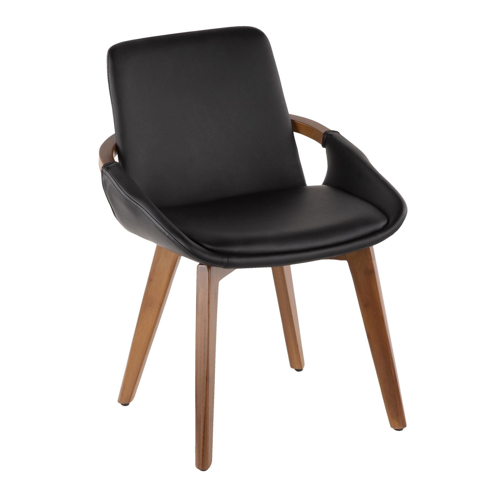 Cos Walnut/Bamboo Dining Chair - Black | Dining | Sunday Night Dinner |  |