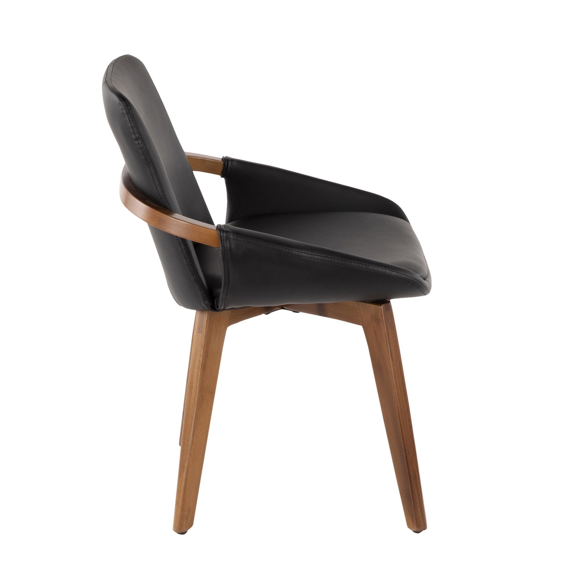 Cos Walnut/Bamboo Dining Chair - Black | Dining | Sunday Night Dinner |  |