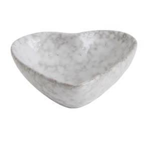 Stoneware Heart Dish, Antique White | Serveware | Sunday Night Dinner | |