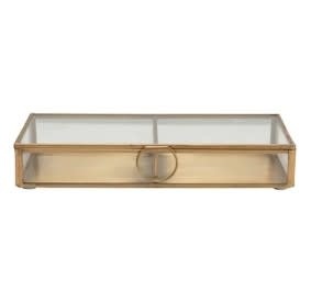 Brass & Glass Display Box | Decor | Sunday Night Dinner | |