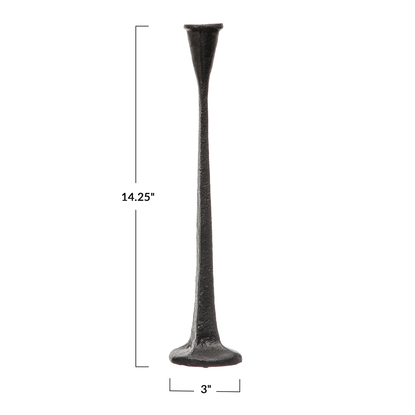 Black Cast Iron Taper Holder | Candle Holders | Sunday Night Dinner | |