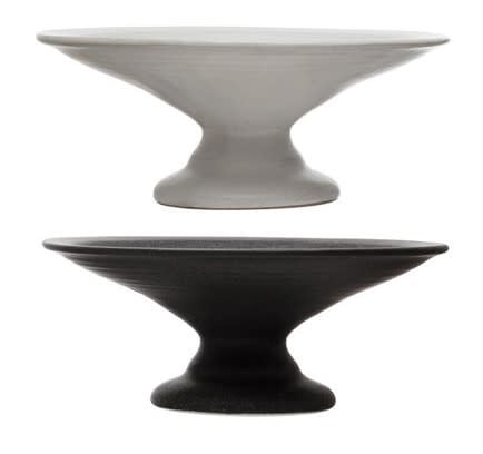 Stoneware Pedestal, White - Large | Decor | Sunday Night Dinner | |