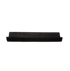 Paulownia Wood Curved Tray-Black | Trays | Sunday Night Dinner | |