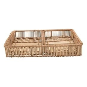 Decorative Rattan Trays w/ Handles-Small | Trays | Sunday Night Dinner | |