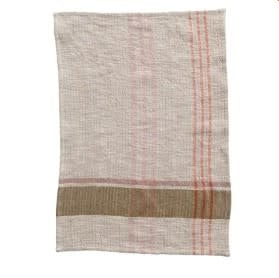 Woven Cotton & Linen Plaid Tea Towel | Textiles | Sunday Night Dinner | |