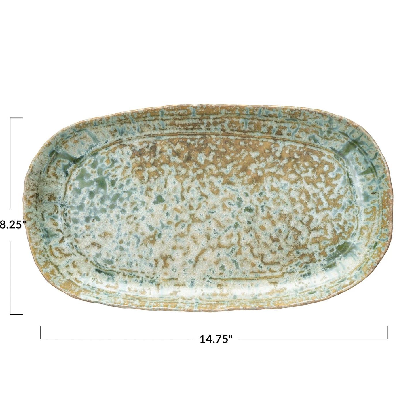 Verde Stoneware Platter