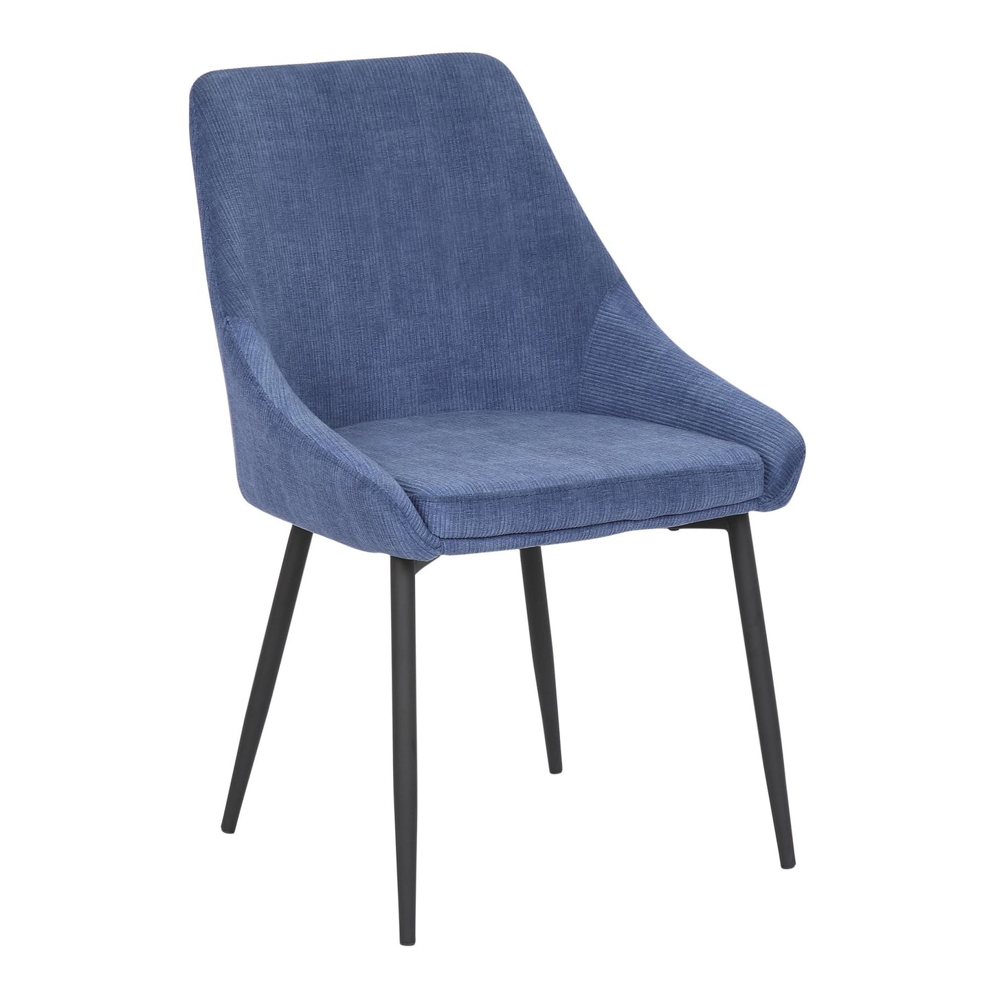 Ana Corduroy Dining Chair - Blue | Dining | Sunday Night Dinner | |