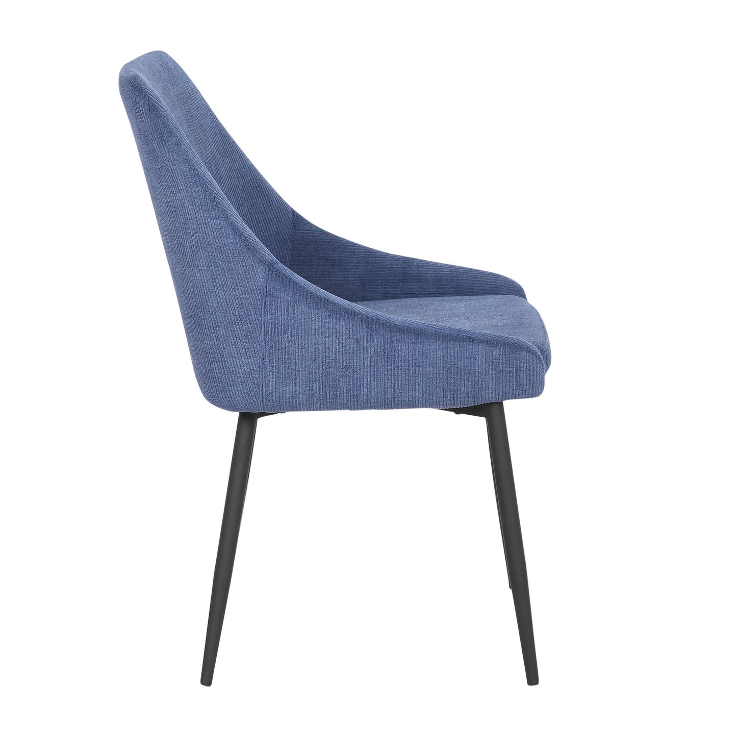 Ana Corduroy Dining Chair - Blue | Dining | Sunday Night Dinner | |