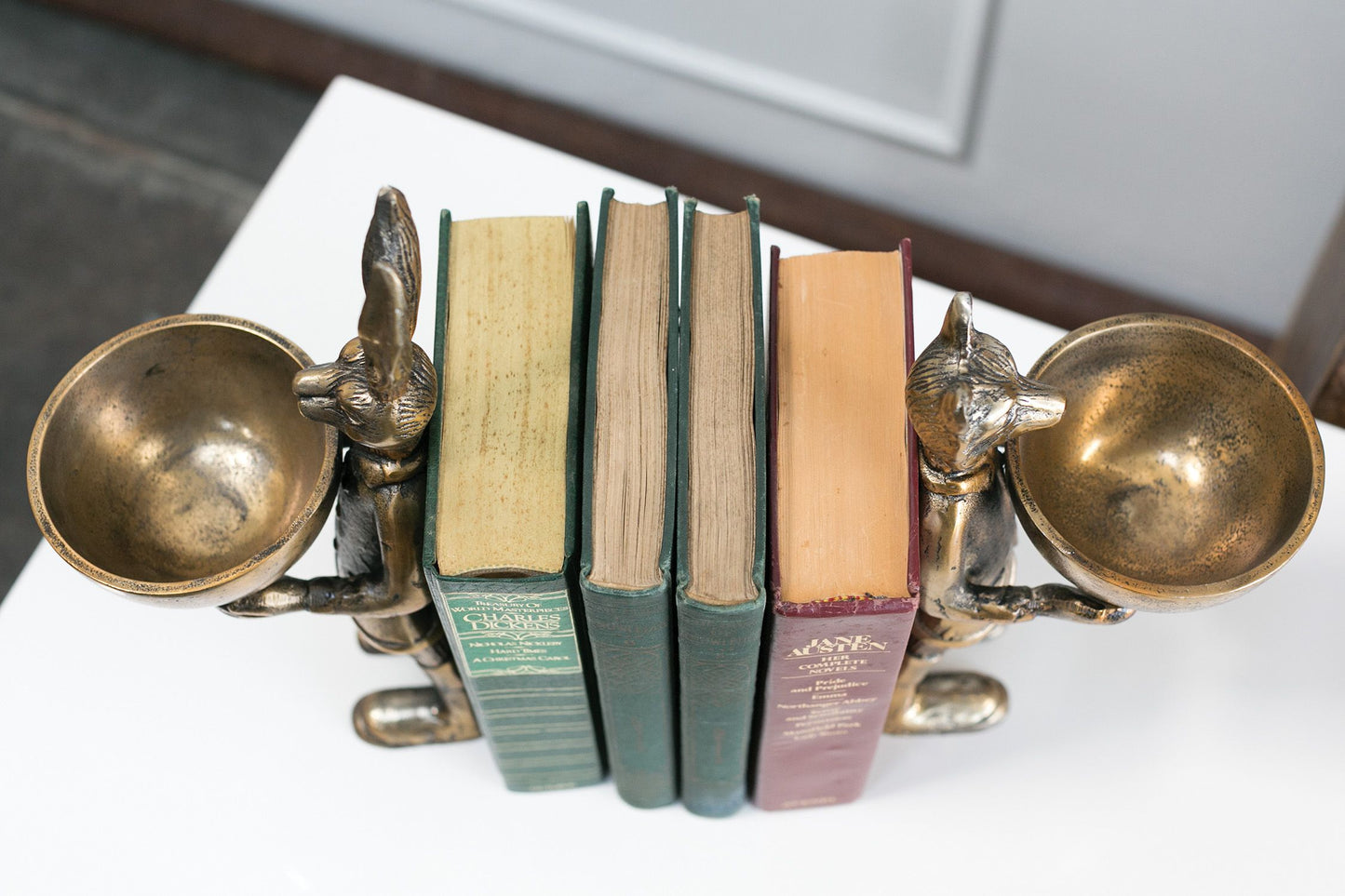 Curios Gold Dish Stand