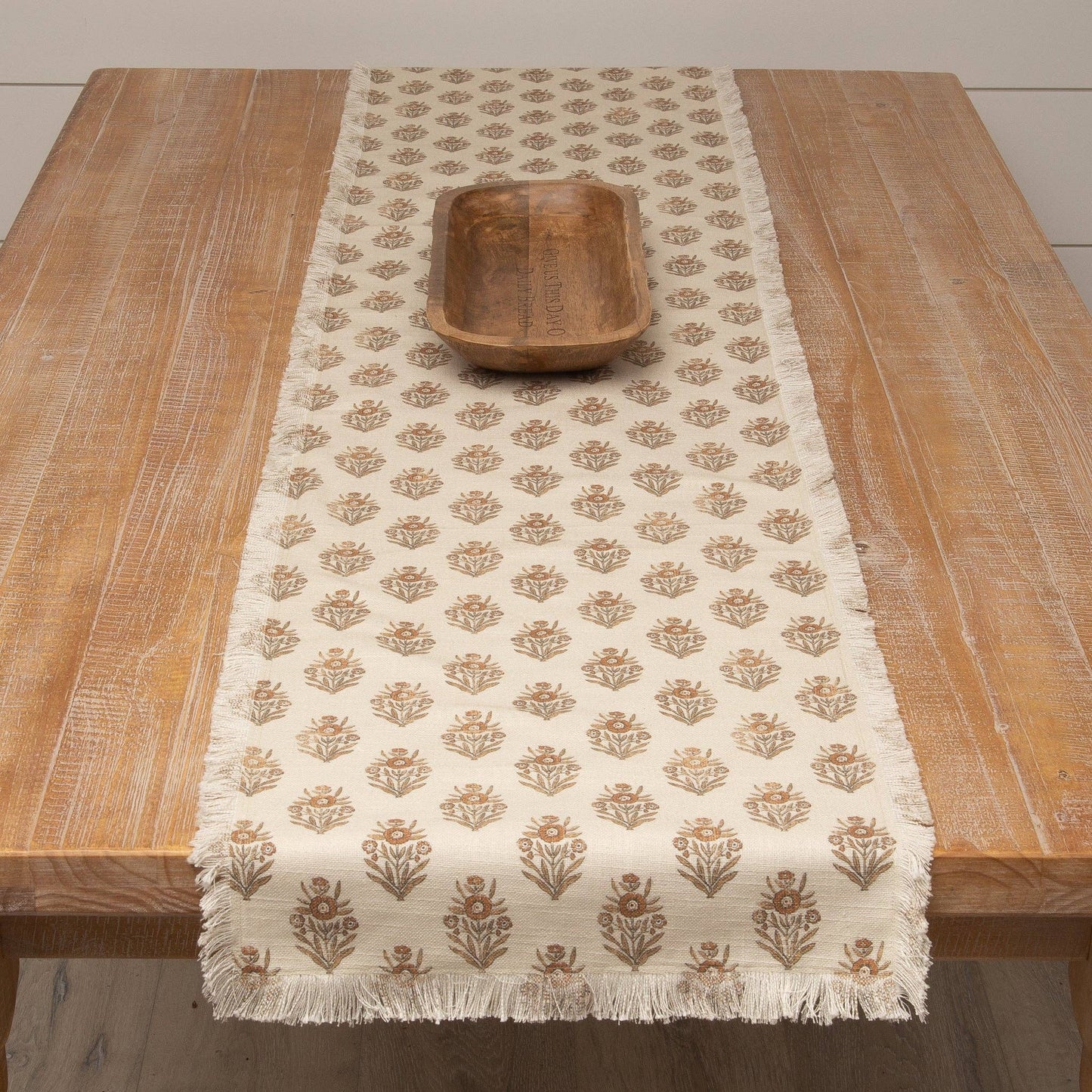 Table Runner - Block Print Silhouette