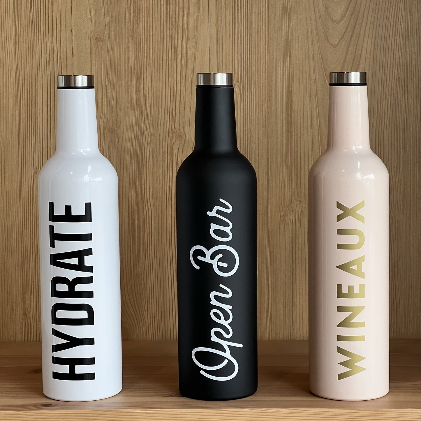 STAINLESS STEEL WINE BOTTLE | Giftables | Sunday Night Dinner | |