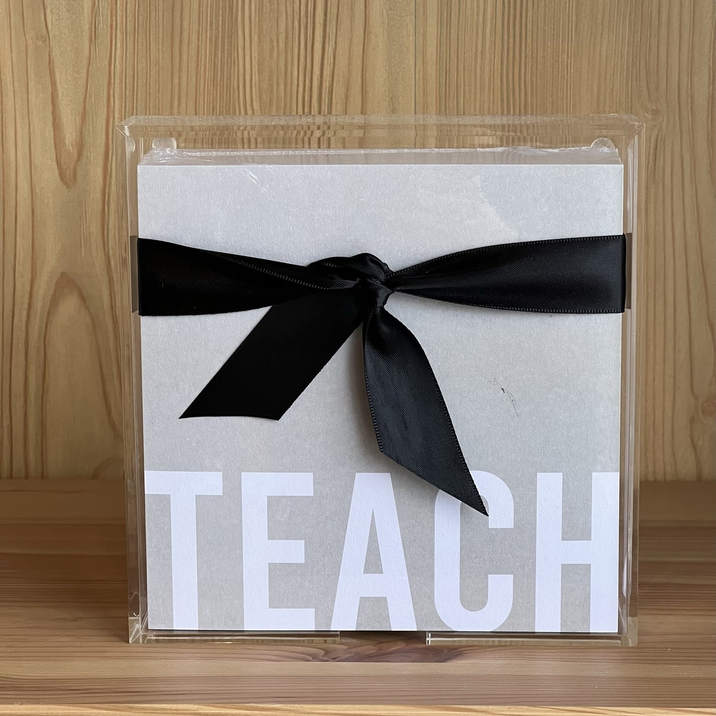Square Acrylic Notepaper w/ Tray- | Giftables | Sunday Night Dinner | |