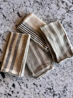 Woven Cotton Striped Napkin | Textiles | Sunday Night Dinner | |