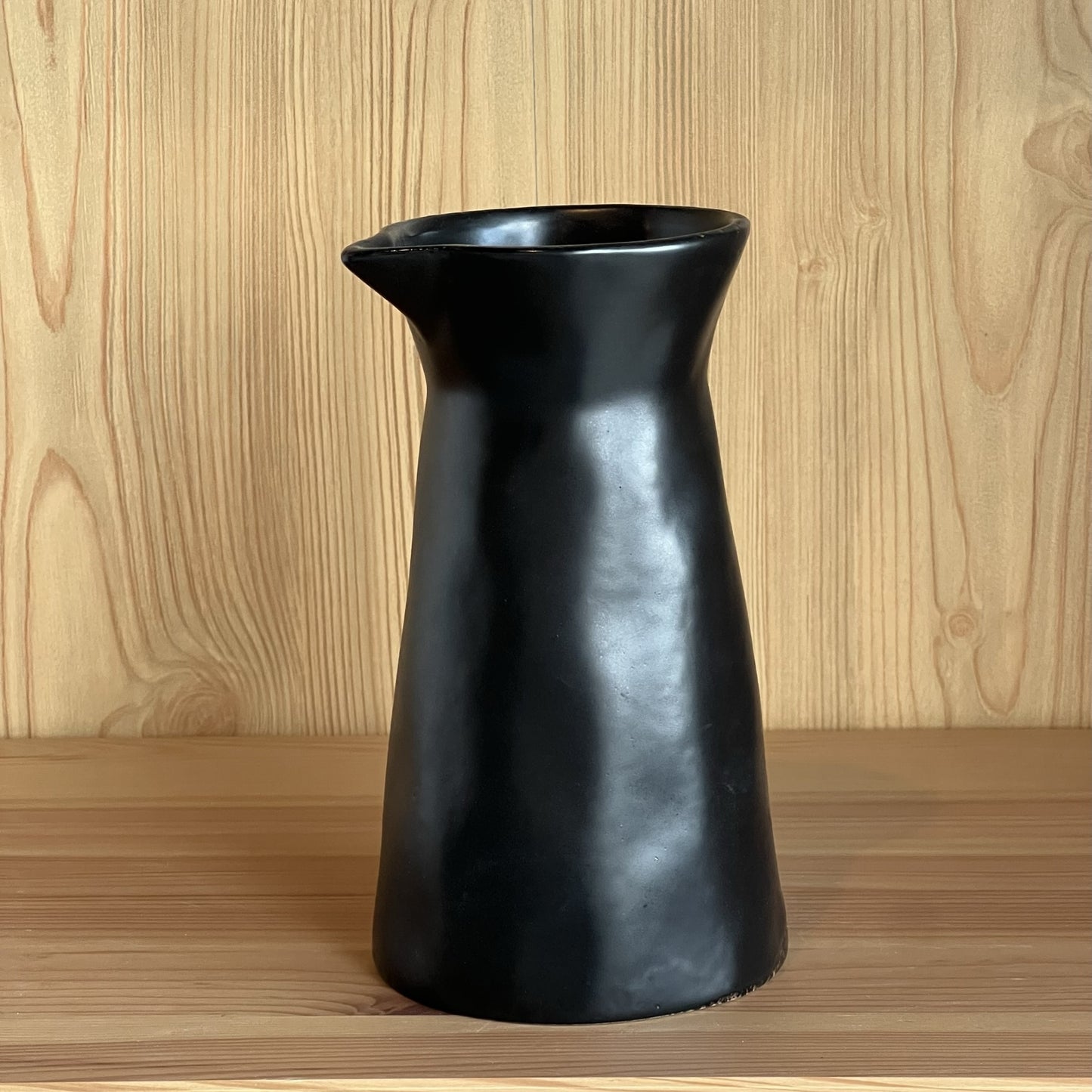 Stoneware Handleless Pitcher, Matte Black | Serveware | Sunday Night Dinner | |