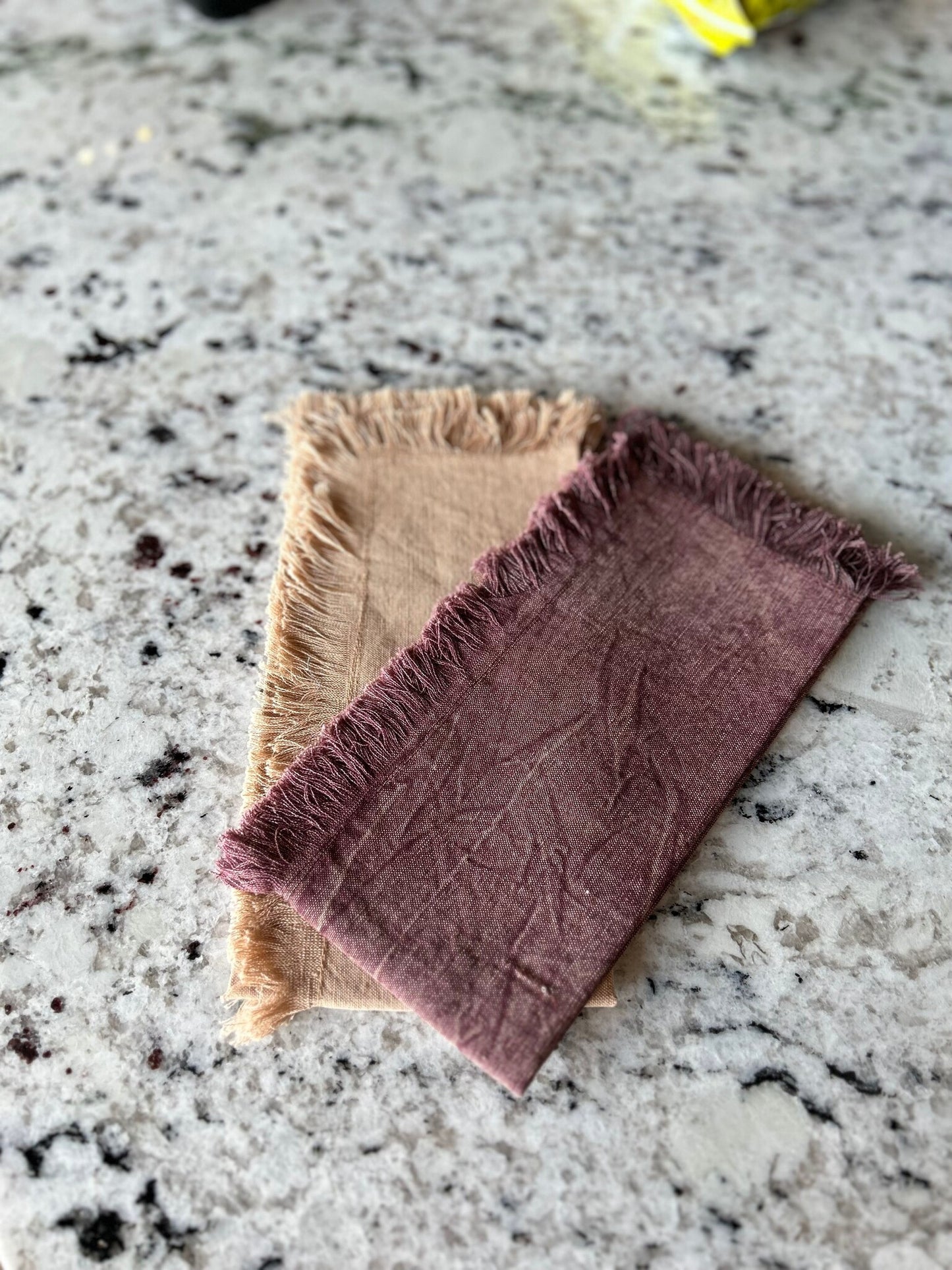 Stonewashed Linen Napkins w/ Fringe | Textiles | Sunday Night Dinner | |