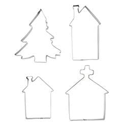 Christmas Village Cookie Cutter Book Box - S/4 | Holiday | Sunday Night Dinner | |