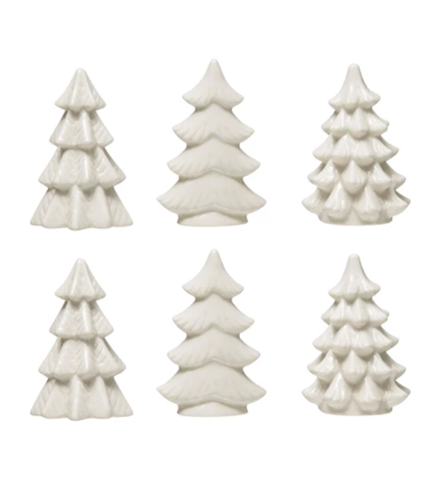 Stoneware Tree- White | Holiday | Sunday Night Dinner | |