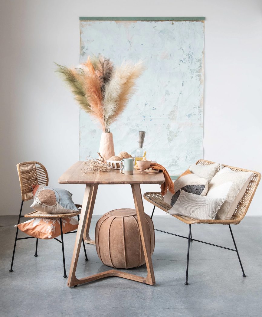 Acacia Wood Dining Table 51x31 | Dining | Sunday Night Dinner
