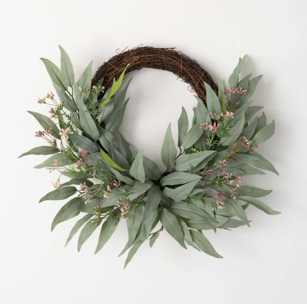 EUCALYPTUS LEAF HALF WREATH | Floral | Sunday Night Dinner | |