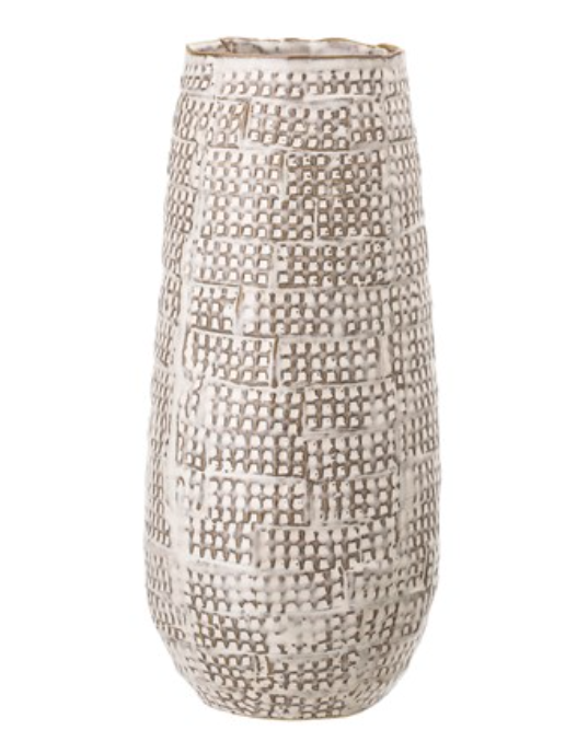 Embossed Stoneware Vase | Containers | Sunday Night Dinner | |
