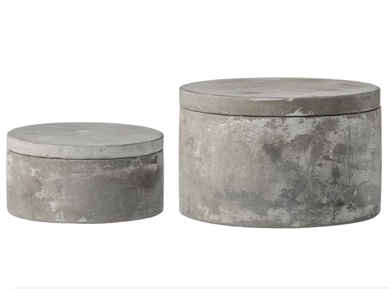Cement Boxes with Lids - | Decor | Sunday Night Dinner | |