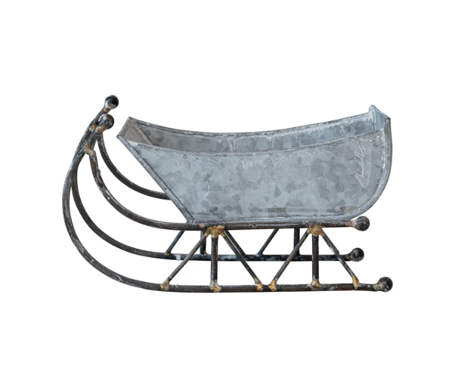 Galvanized Metal Sleigh | Holiday | Sunday Night Dinner | |