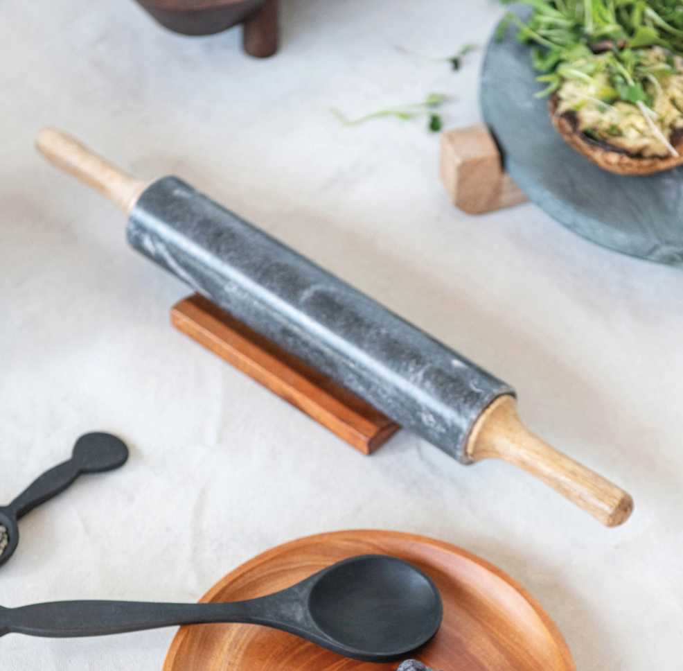 Rolling Pin with Handles and Holder | Kitchen | Sunday Night Dinner | |