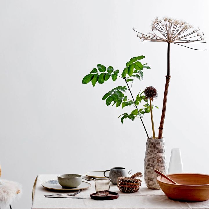 Embossed Stoneware Vase | Containers | Sunday Night Dinner | |