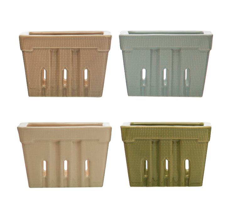 Textured Stoneware Berry Basket - | Kitchen | Sunday Night Dinner | |